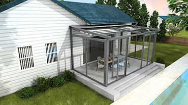 LT-06 Smooth Swing Glazed Wall