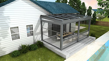 SN-05 Techno View Motorized Glazed Wall