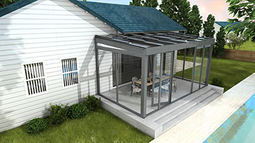 SN-06 Smooth Swing Glazed Wall